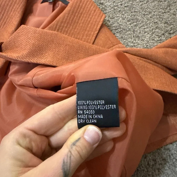 Kasper Blazer Suit Set Women 14 Burnt Sierra Tweed Office Church Business Preppy - Picture 7 of 15